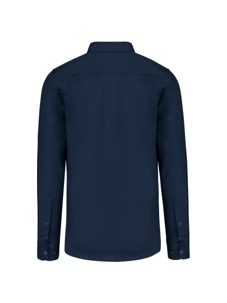 KARIBAN Chemise popeline manches longues homme /api/colors/b68891a9-1d28-4f7a-8deb-775c45027afd personnalisable