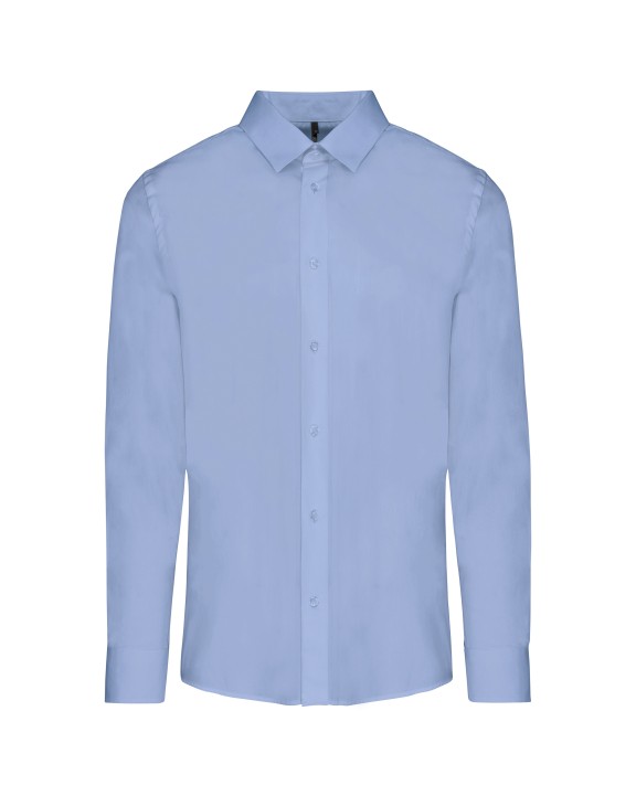 Chemises personnalisable KARIBAN Chemise popeline manches longues homme