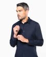 Chemises personnalisable KARIBAN Chemise popeline manches longues homme