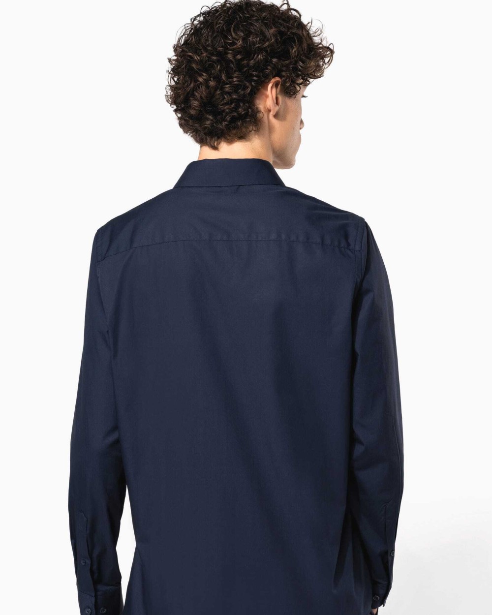 Chemises personnalisable KARIBAN Chemise popeline manches longues homme