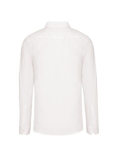 KARIBAN Chemise popeline manches longues homme /api/colors/7a92cd2d-10d2-40b4-928b-296bb7487506 personnalisable