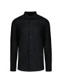KARIBAN Chemise popeline manches longues homme /api/colors/b9fdad4a-5e94-45cb-8c03-c08b349b28c3 personnalisable