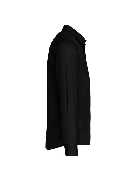 KARIBAN Chemise popeline manches longues homme /api/colors/b9fdad4a-5e94-45cb-8c03-c08b349b28c3 personnalisable