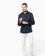 Chemises personnalisable KARIBAN Chemise popeline manches longues homme