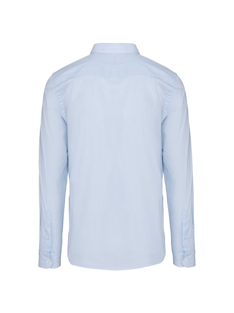 KARIBAN Chemise popeline manches longues homme /api/colors/fa165c96-7734-4f2b-b5a3-b014058a0dfc personnalisable