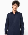 Chemises personnalisable KARIBAN Chemise popeline manches longues homme