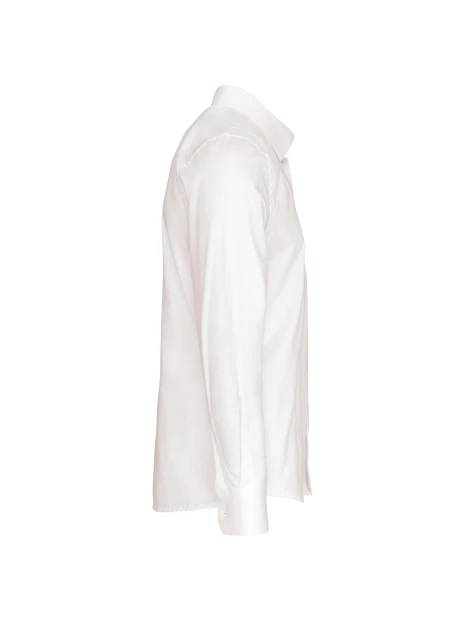 KARIBAN Chemise popeline manches longues homme /api/colors/7a92cd2d-10d2-40b4-928b-296bb7487506 personnalisable