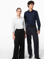 Chemises à personnaliser KARIBAN Chemise popeline manches longues homme 