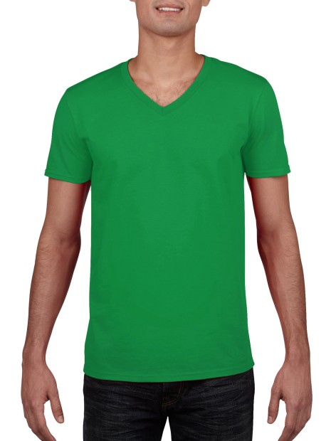 T-Shirts à personnaliser GILDAN T-shirt homme col v Softstyle 