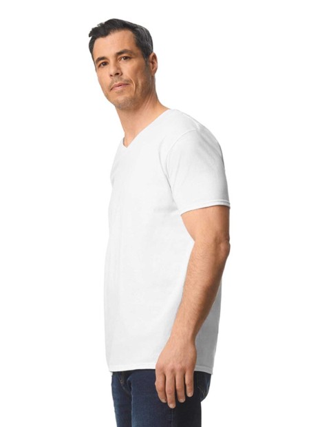 T-Shirts à personnaliser GILDAN T-shirt homme col v Softstyle 