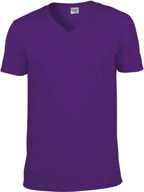 GILDAN T-shirt homme col v Softstyle  personnalisable