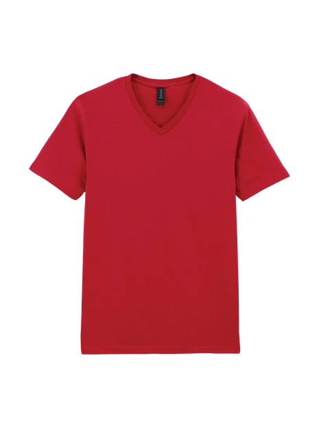 GILDAN T-shirt homme col v Softstyle /api/colors/4fa7109a-7fa4-4f07-95b2-3253a384c147 personnalisable