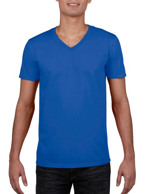 T-Shirts à personnaliser GILDAN T-shirt homme col v Softstyle 