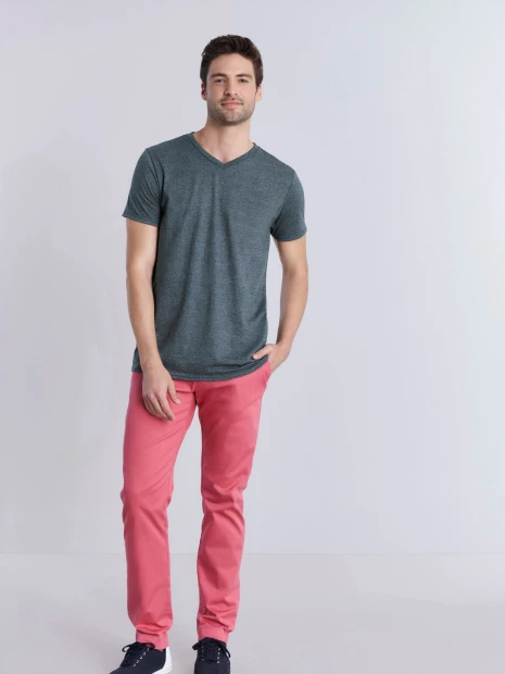T-Shirts à personnaliser GILDAN T-shirt homme col v Softstyle 