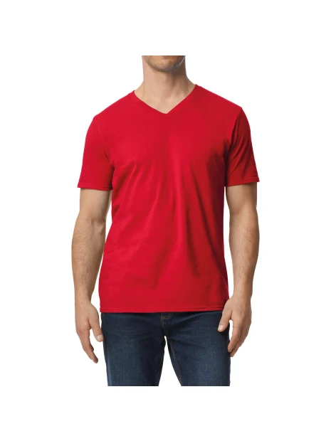GILDAN T-shirt homme col v Softstyle /api/colors/c953313a-9c9d-493b-934e-ddcf8fada2ae personnalisable
