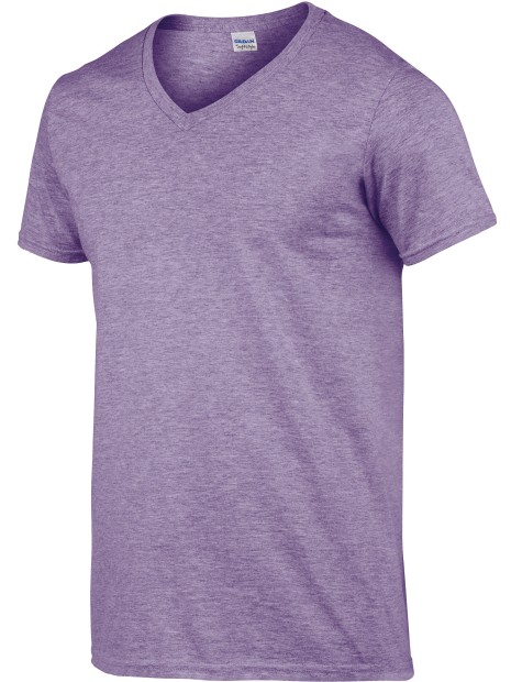 GILDAN T-shirt homme col v Softstyle /api/colors/5e76527a-0018-4456-92fe-d2db6748a6a9 personnalisable
