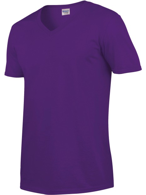 GILDAN T-shirt homme col v Softstyle /api/colors/f28ecd26-255e-4b18-a29c-08c2af1111d3 personnalisable