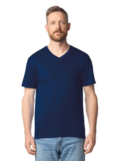 T-Shirts à personnaliser GILDAN T-shirt homme col v Softstyle 