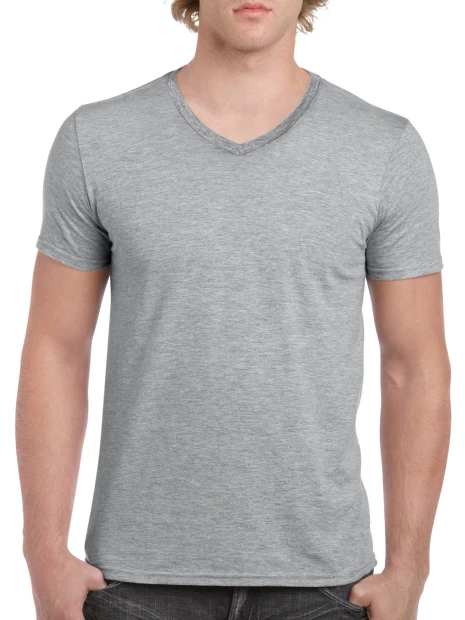 T-Shirts à personnaliser GILDAN T-shirt homme col v Softstyle 