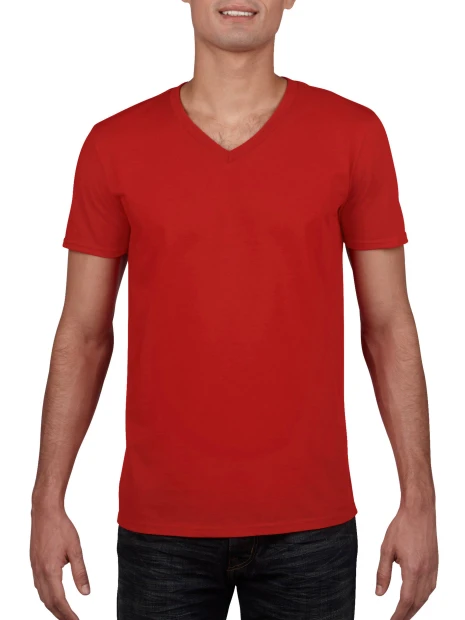 T-Shirts à personnaliser GILDAN T-shirt homme col v Softstyle 