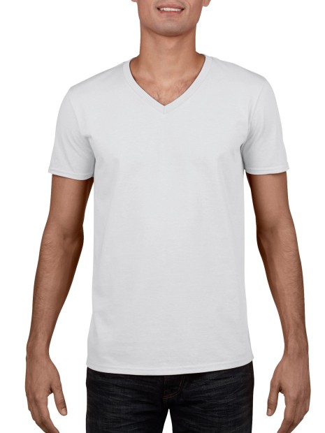 T-Shirts à personnaliser GILDAN T-shirt homme col v Softstyle 
