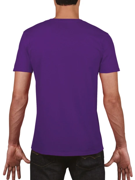 GILDAN T-shirt homme col v Softstyle /api/colors/f28ecd26-255e-4b18-a29c-08c2af1111d3 personnalisable