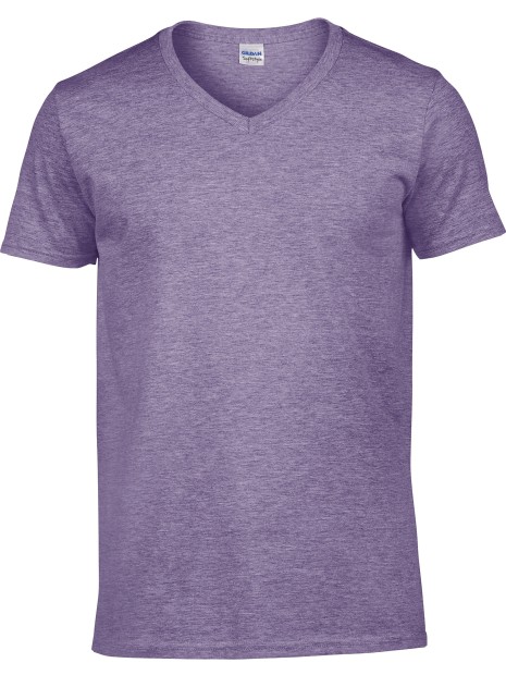 GILDAN T-shirt homme col v Softstyle  personnalisable