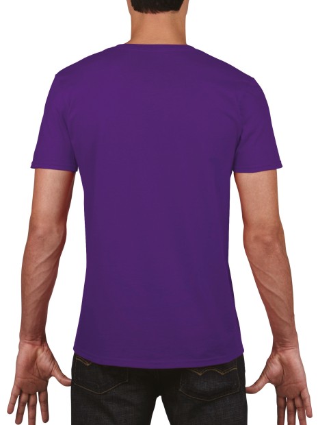 GILDAN T-shirt homme col v Softstyle /api/colors/f28ecd26-255e-4b18-a29c-08c2af1111d3 personnalisable