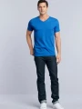 T-Shirts à personnaliser GILDAN T-shirt homme col v Softstyle 