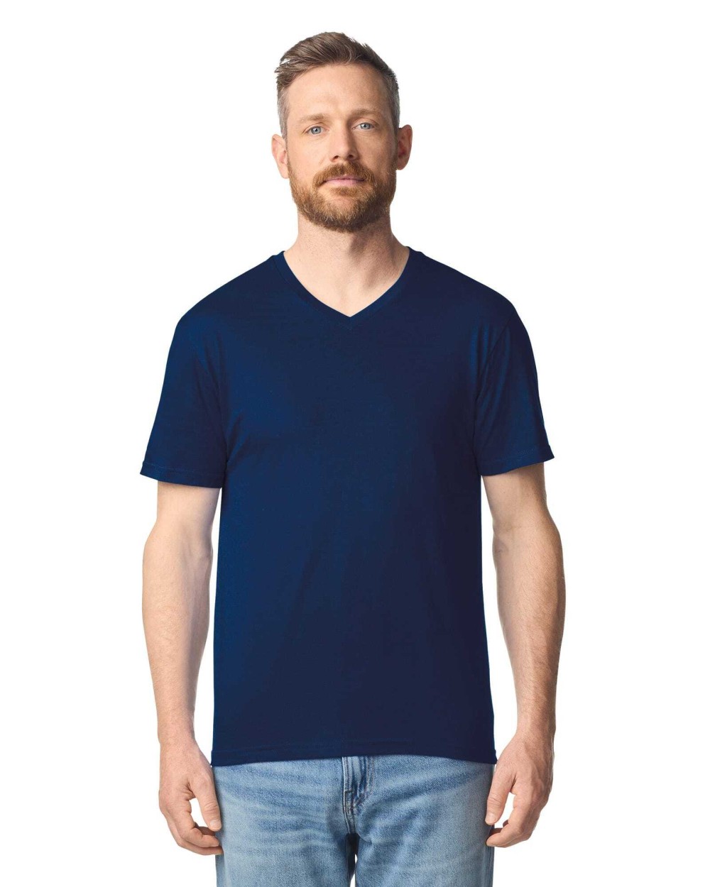 T-Shirts personnalisable GILDAN T-shirt homme col v Softstyle