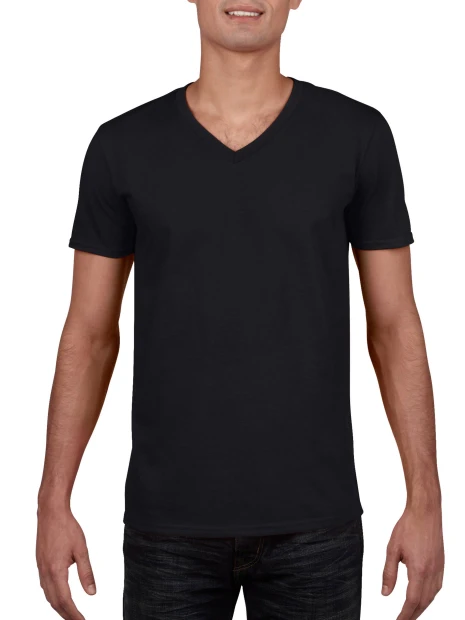 T-Shirts à personnaliser GILDAN T-shirt homme col v Softstyle 