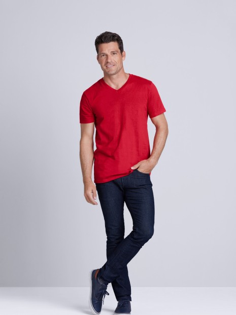 T-Shirts à personnaliser GILDAN T-shirt homme col v Softstyle 