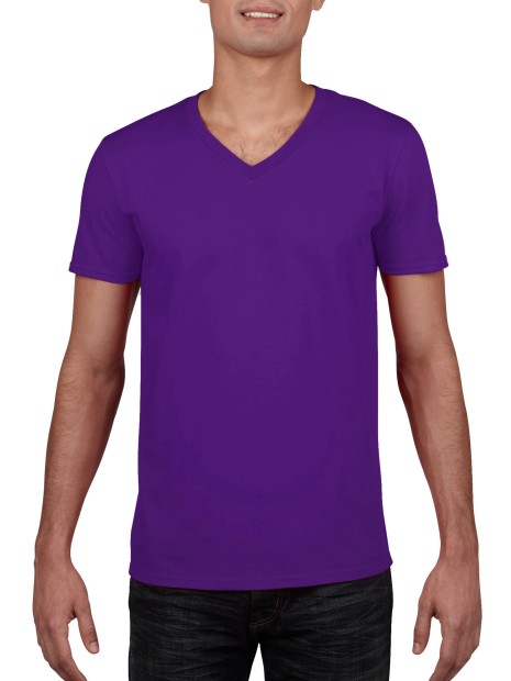 T-Shirts à personnaliser GILDAN T-shirt homme col v Softstyle 