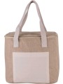 KIMOOD Sac isotherme en jute - modèle moyen  personnalisable