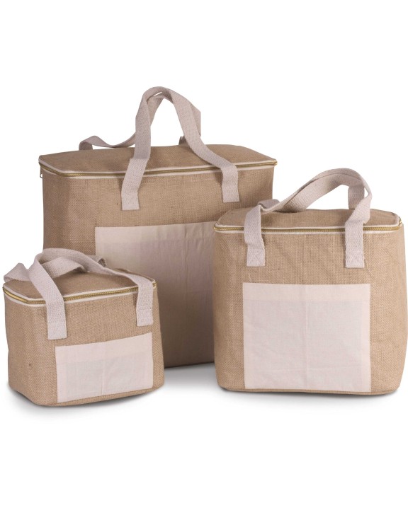 Sacs & Bagagerie personnalisable KIMOOD Sac isotherme en jute - modèle moyen