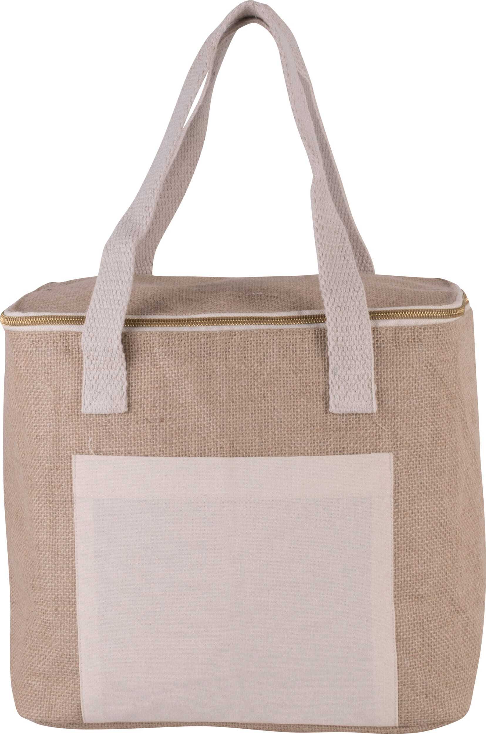 Sacs & Bagagerie personnalisable KIMOOD Sac isotherme en jute - modèle moyen