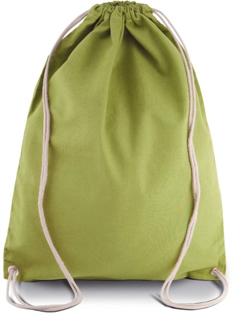 KIMOOD Sac à dos en coton avec cordelettes  personnalisable