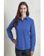 PREMIER Ladies Poplin Long Sleeve Shirt Hemden personalisierbar