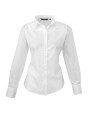 PREMIER Ladies Poplin Long Sleeve Shirt Hemden personalisierbar