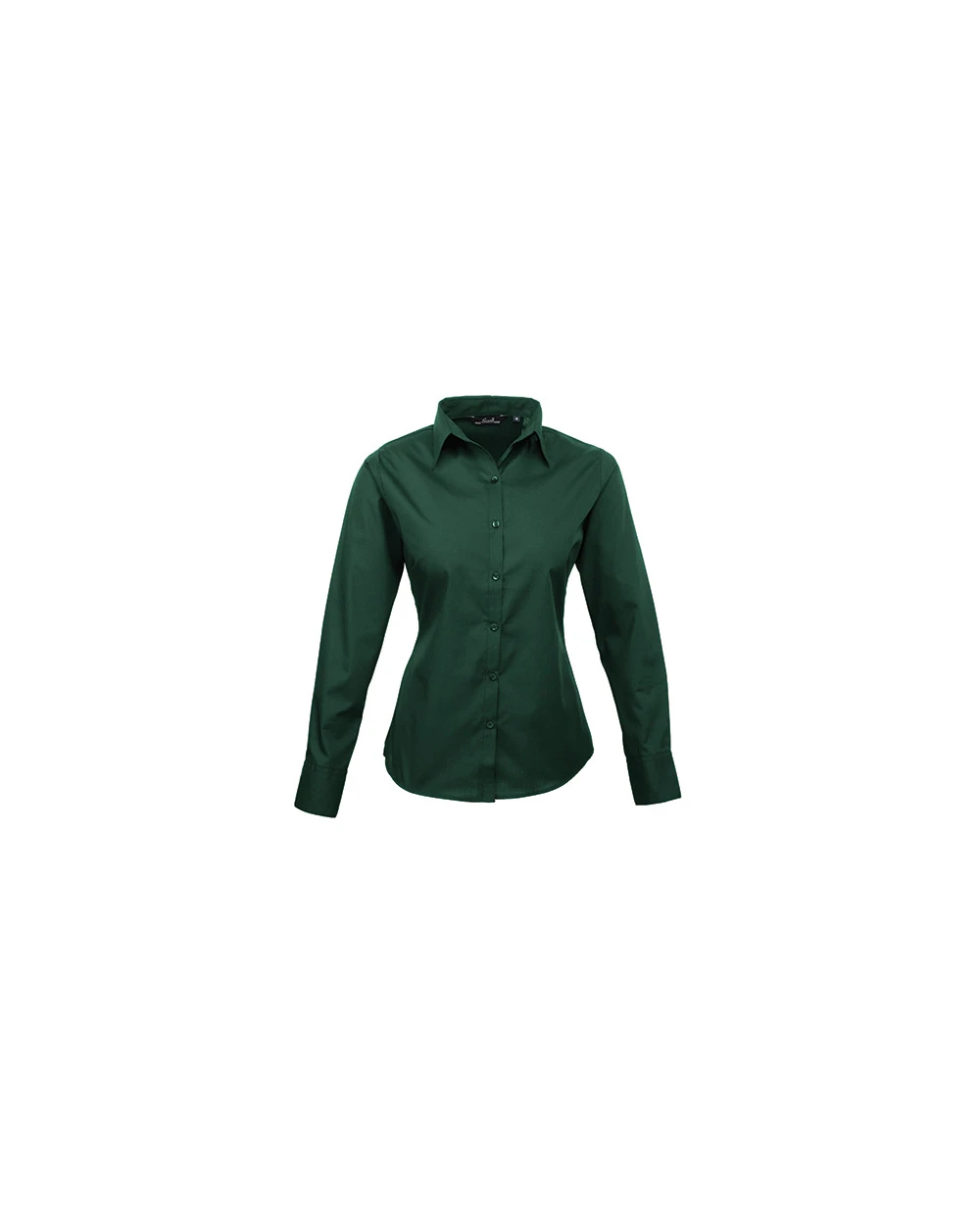 Hemden PREMIER Ladies` Poplin Long Sleeve Blouse voor bedrukking &amp; borduring