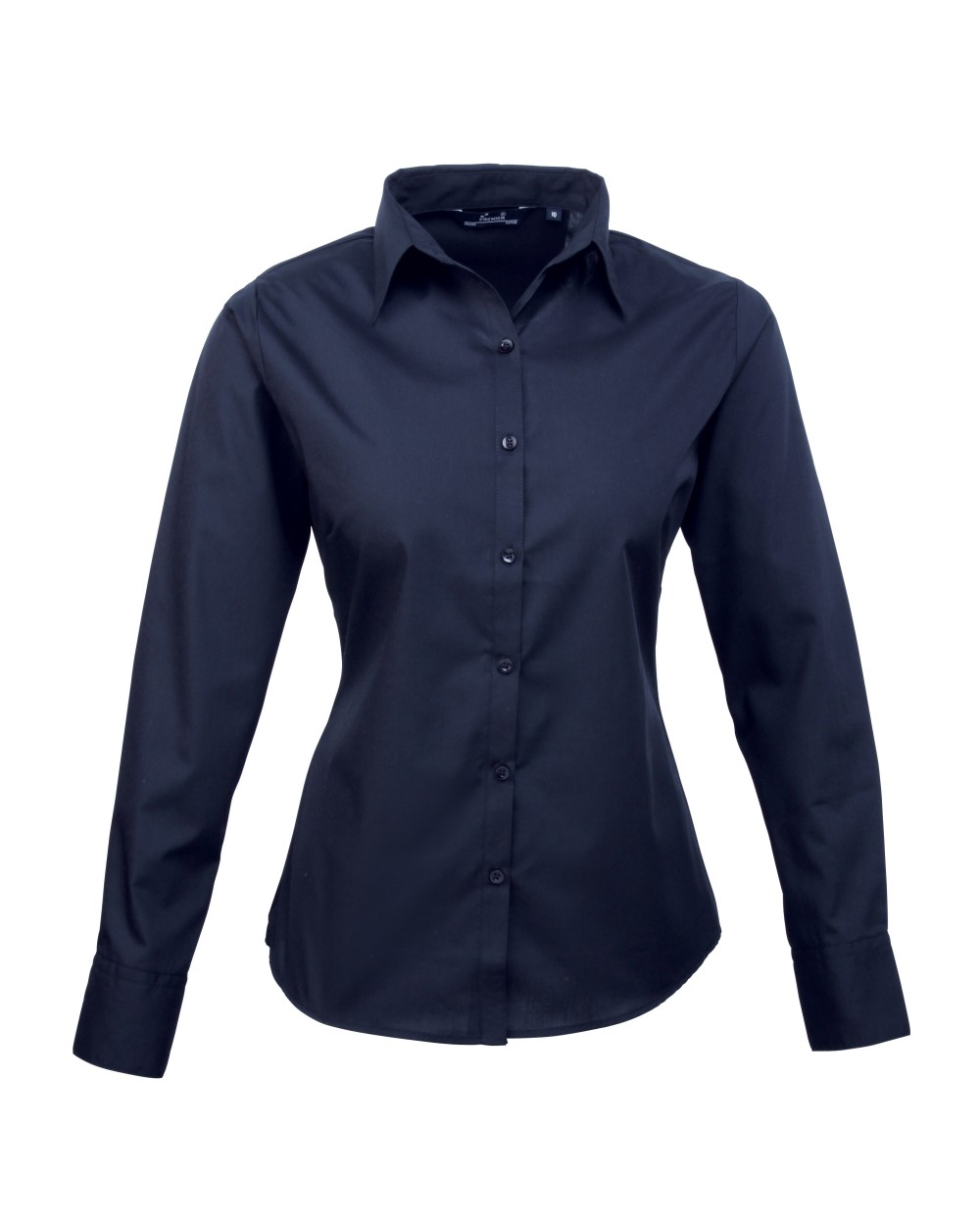 PREMIER Ladies Poplin Long Sleeve Shirt Hemden personalisierbar