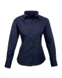 PREMIER Ladies Poplin Long Sleeve Shirt Hemden personalisierbar
