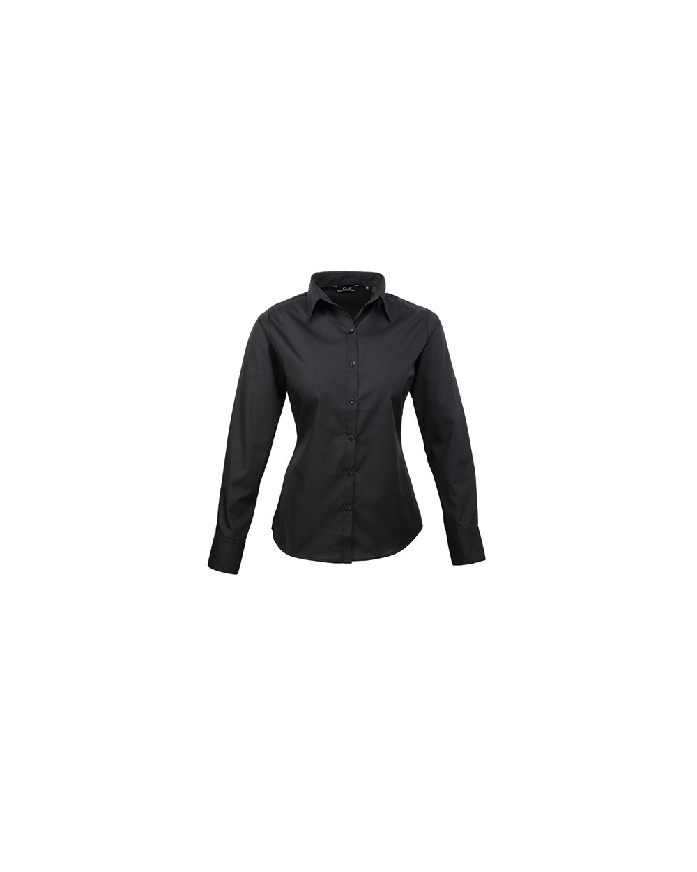Hemden PREMIER Ladies` Poplin Long Sleeve Blouse voor bedrukking &amp; borduring