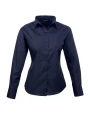 Hemden PREMIER Ladies` Poplin Long Sleeve Blouse voor bedrukking &amp; borduring