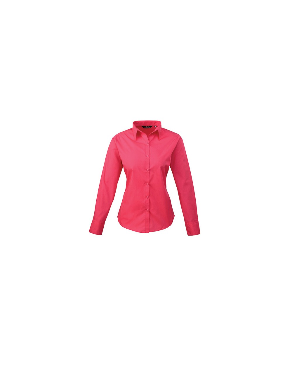 Hemden PREMIER Ladies` Poplin Long Sleeve Blouse voor bedrukking &amp; borduring