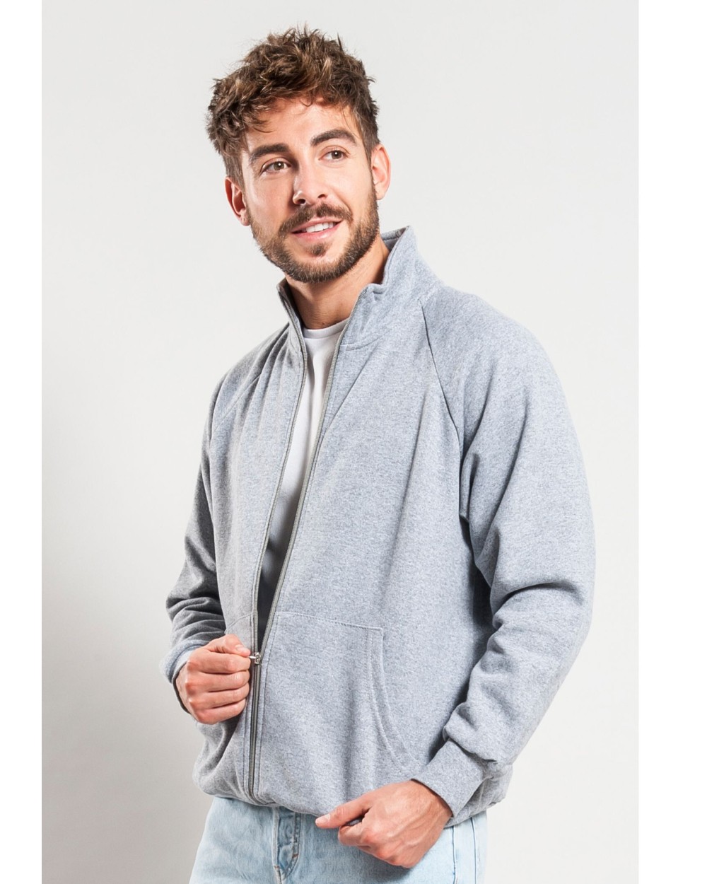 Sweaters & hoodies VESTI SWEAT JACKET voor bedrukking &amp; borduring