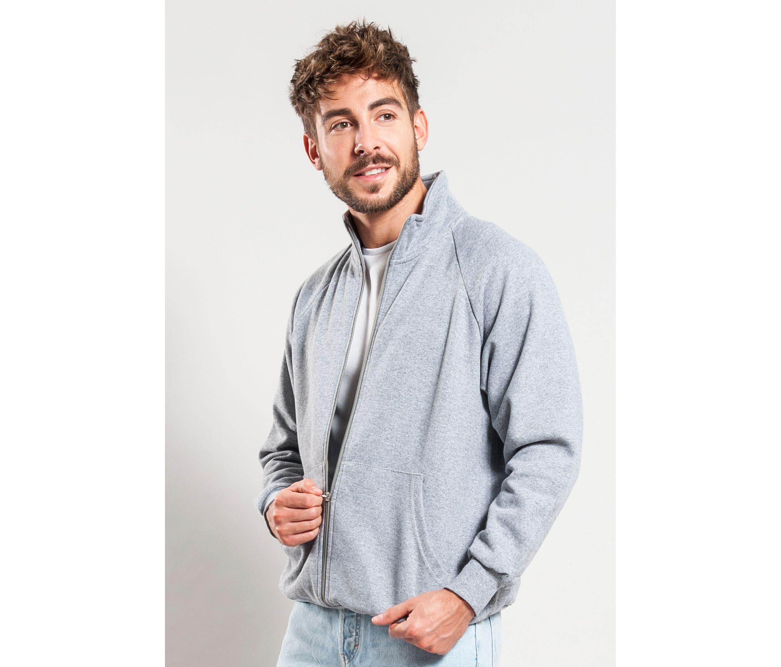 Sweaters & hoodies VESTI SWEAT JACKET voor bedrukking &amp; borduring