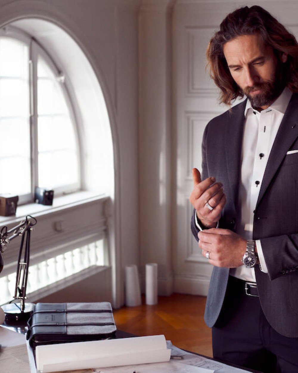 Hemden J. HARVEST & FROST RB20 Twill
Hemd Slim Fit Heren voor bedrukking &amp; borduring