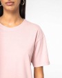 Jurken NATIVE SPIRIT Ecologische verwassen T-shirtjurk voor bedrukking &amp; borduring