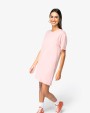 NATIVE SPIRIT Umweltfreundliches ausgewaschenes Damen-T-Shirt-Kleid Kleider personalisierbar